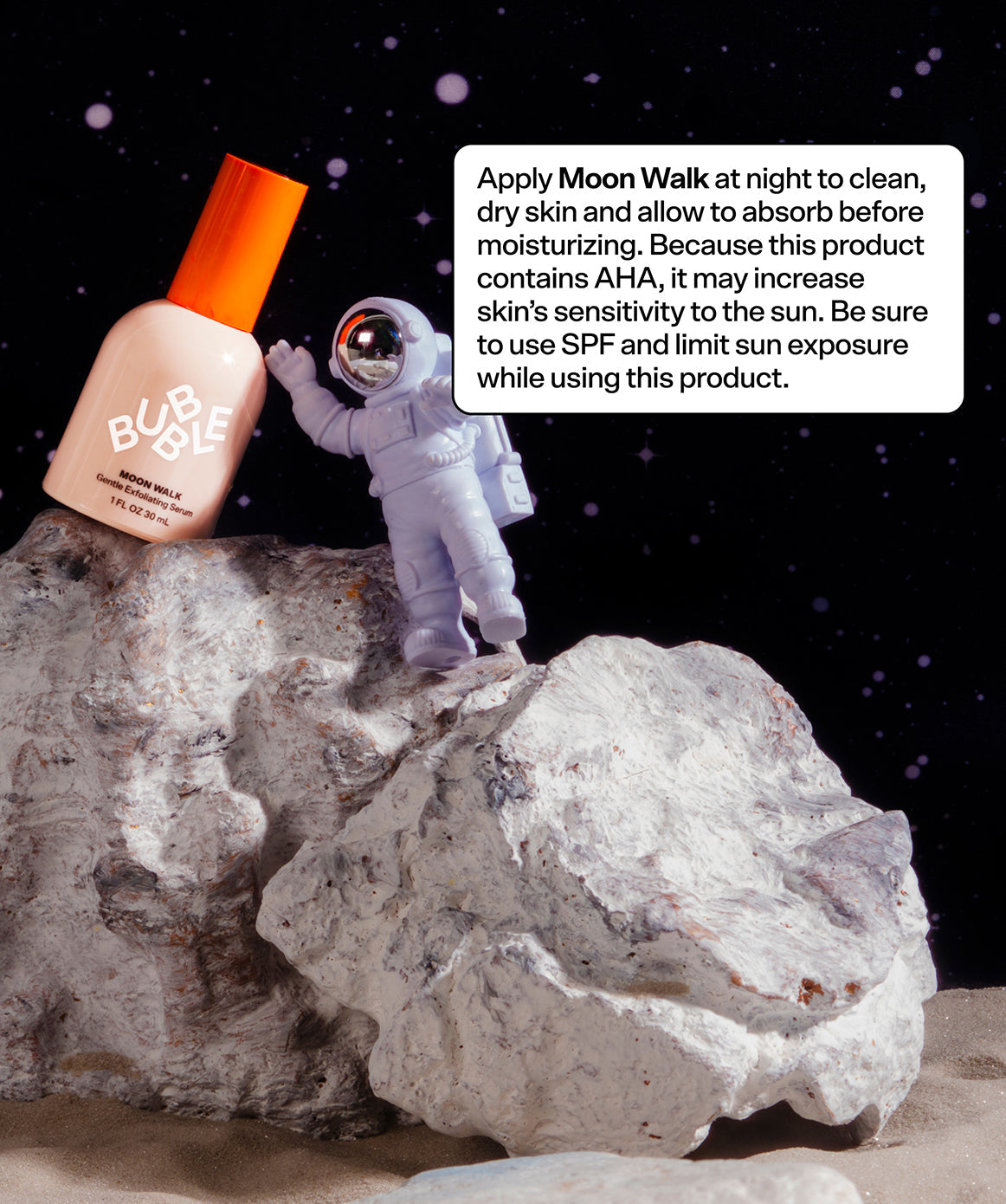 Moon Walk Exfoliating Serum by Bubble Skincare