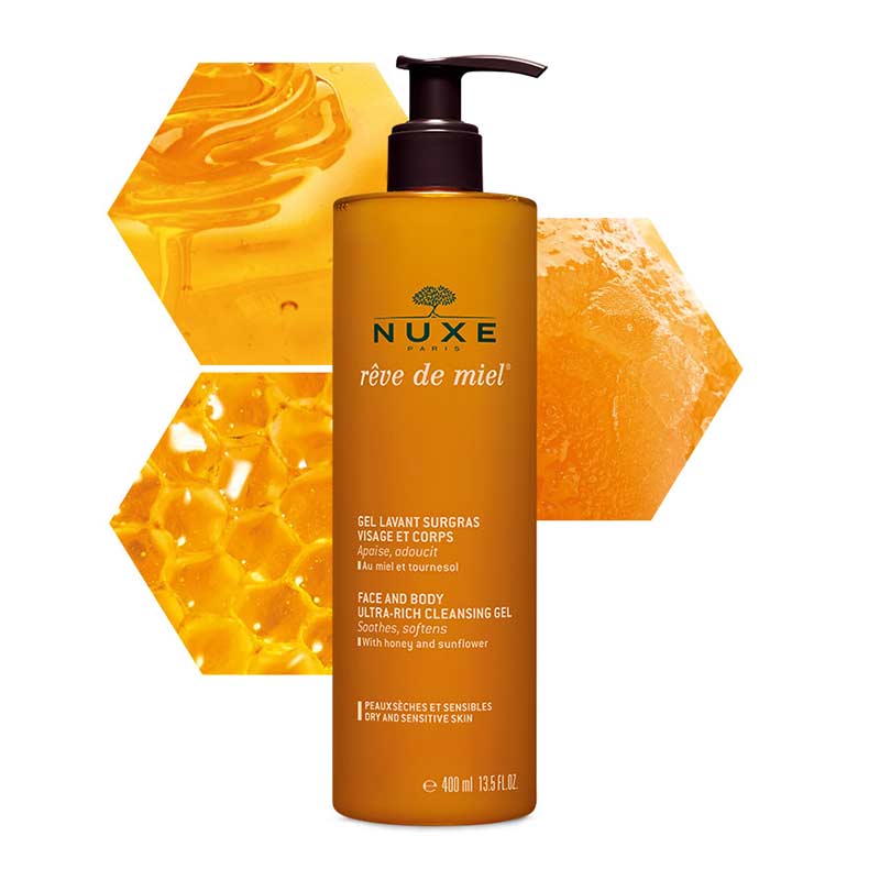 Rêve de Miel Face and Body Ultra-Rich Cleansing Gel by NUXE