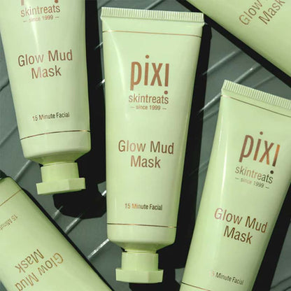Deep-Pore Glow Mud Face Mask with 5% Glycolic Acid by Pixi