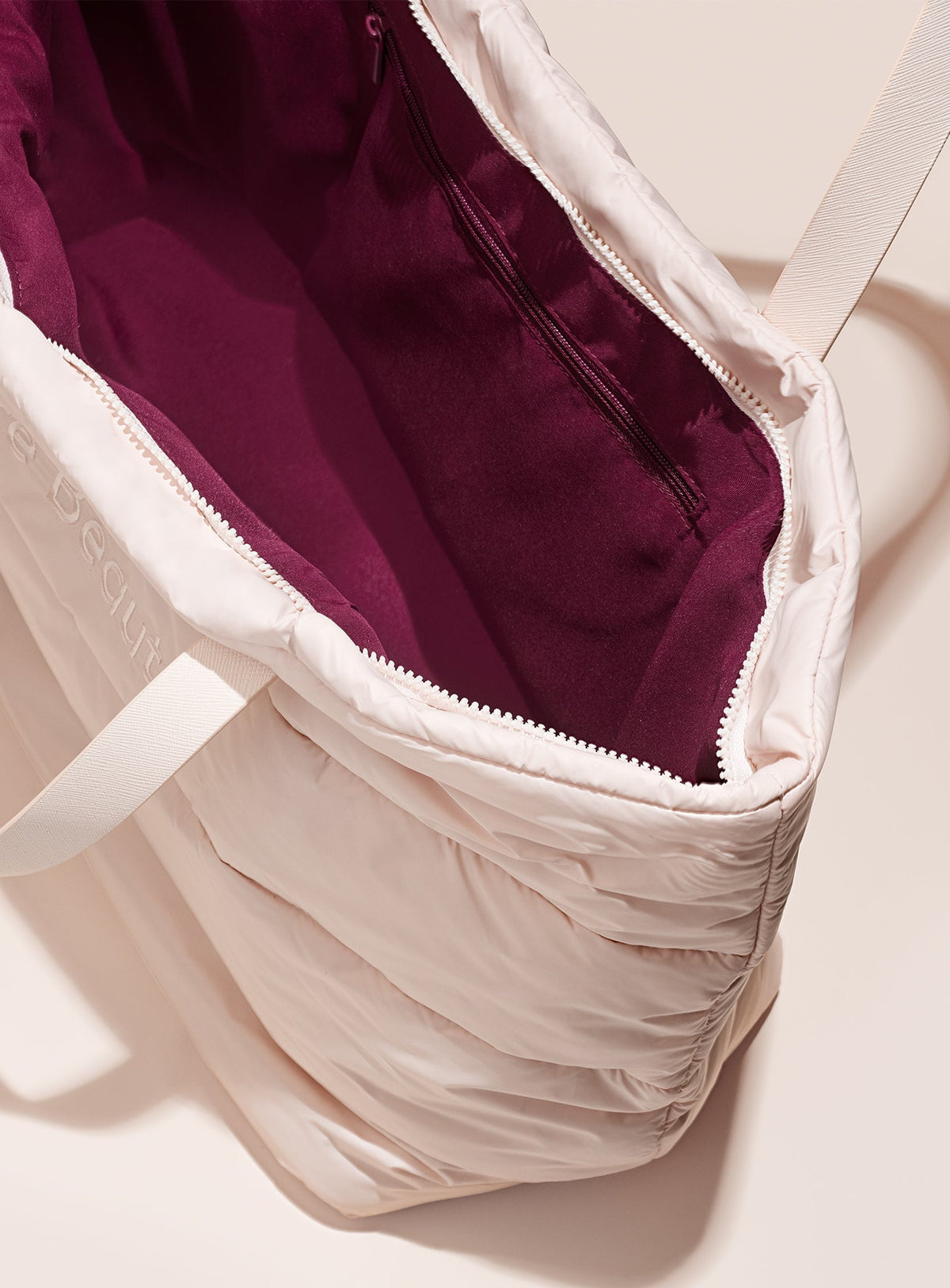 Puffy Traveler Tote by Rare Beauty