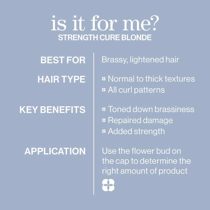Strength Cure Blonde Purple Conditioner by Pureology