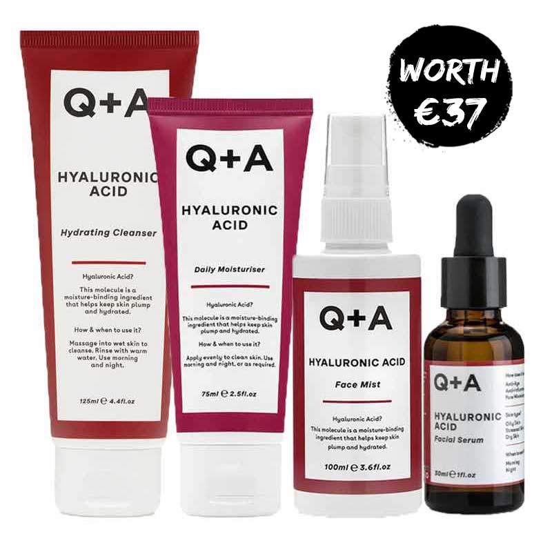 Hyaluronic Acid Heroes Bundle by Q + A