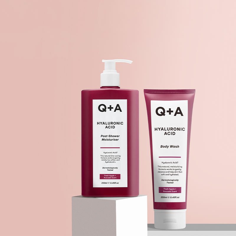 Hyaluronic Acid Post Shower Wet Skin Moisturiser by Q+A