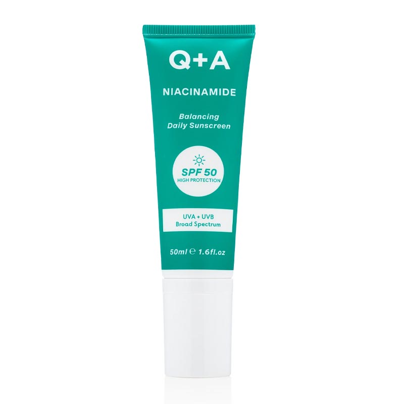 Niacinamide Balancing Face Sunscreen SPF 50 by Q+A