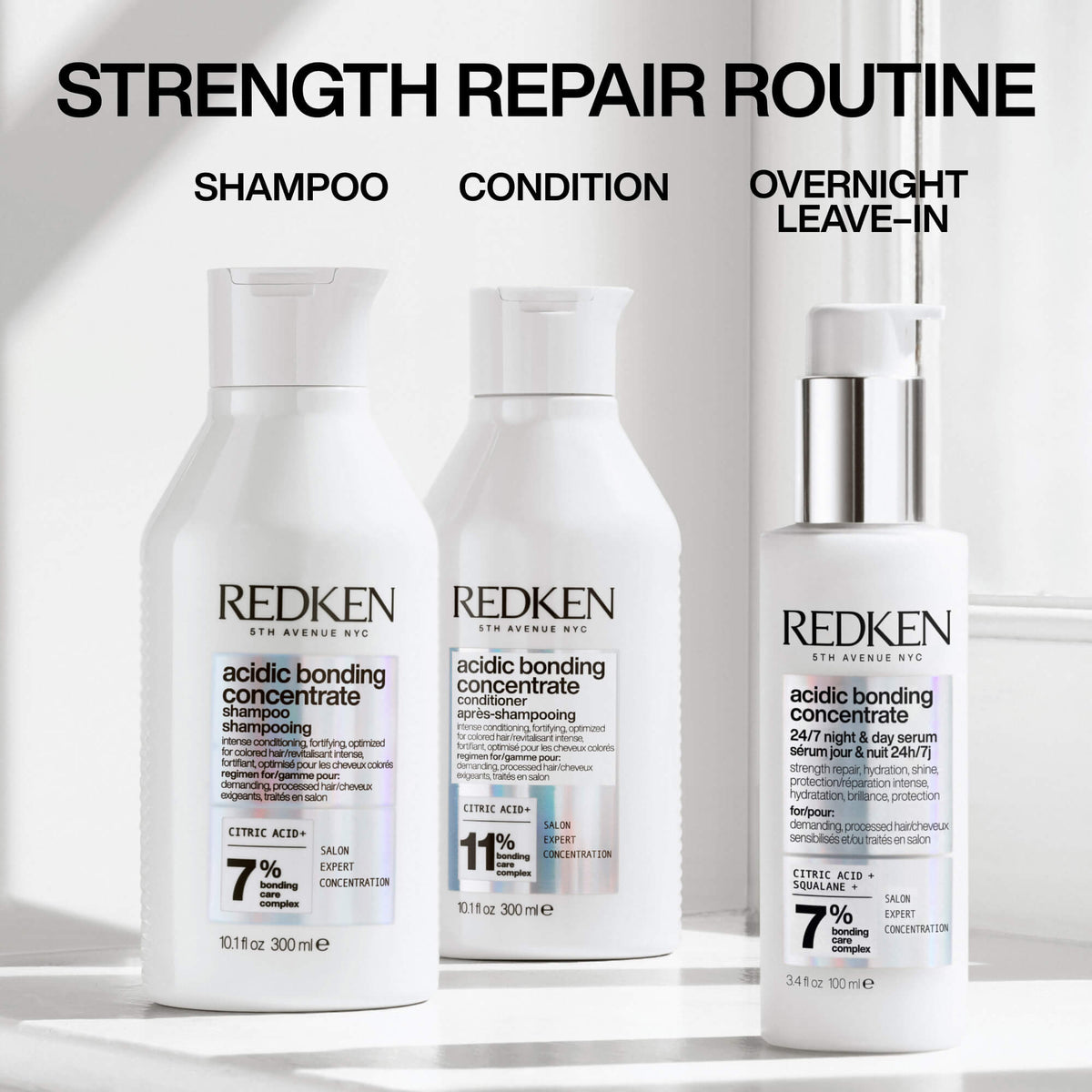 Acidic Bonding Concentrate 24/7 Night & Day Serum by Redken
