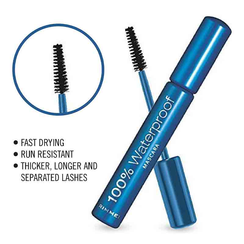 100% Waterproof Mascara
