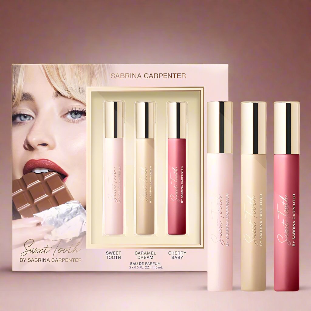 Sweet Tooth Travel Trio Gift Set by Sabrina Carpenter