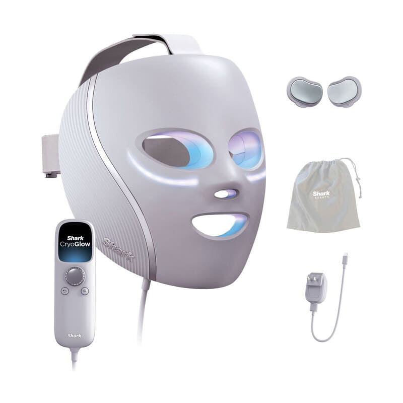CryoGlow Under-Eye Cooling + LED Face Mask by Shark
