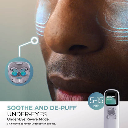 CryoGlow Under-Eye Cooling + LED Face Mask by Shark
