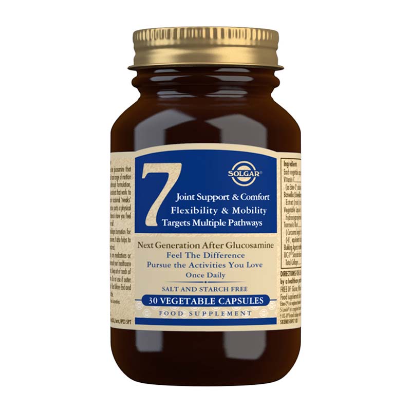 7 Joint Support & Comfort Vegi Capsules by Solgar