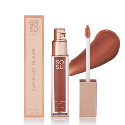 Satin Lip Glaze by SOSU Cosmetics