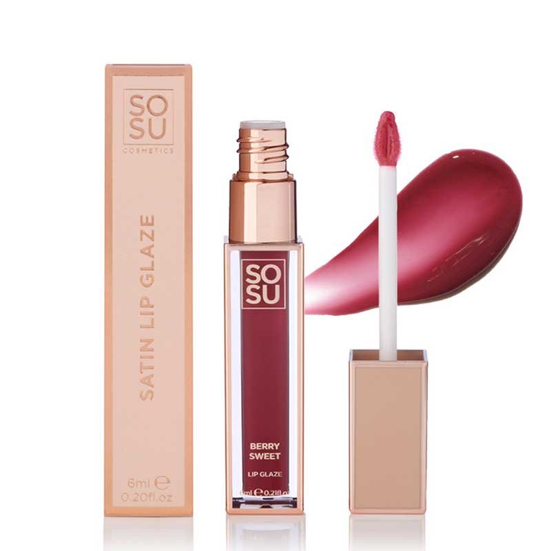 Satin Lip Glaze by SOSU Cosmetics