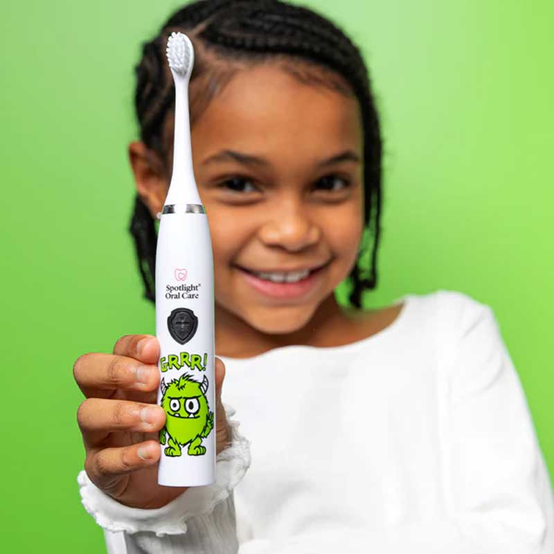 Electric Toothbrush for Kids Monster by Spotlight Oral Care