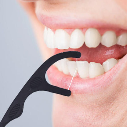 Floss Picks for Whitening Teeth by Spotlight Oral Care