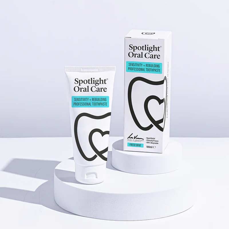Sensitivity + Rebuilding Professional Toothpaste by Spotlight Oral Care
