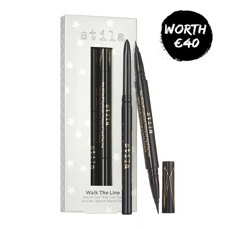 Walk The Line Stay All Day Eye Liner Duo Gift Set by Stila