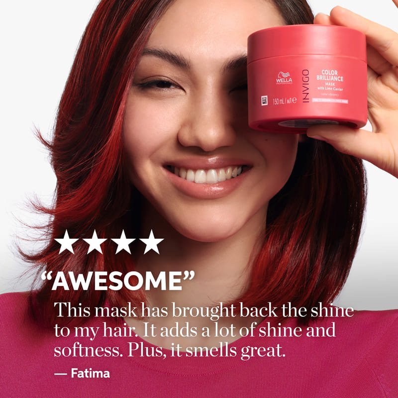 Colour Brilliance Mask Fine to Medium Coloured Hair by Wella Professionals